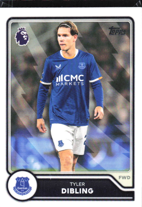 2026-27 Topps Premier League #128 Tyler Dibling – framsida