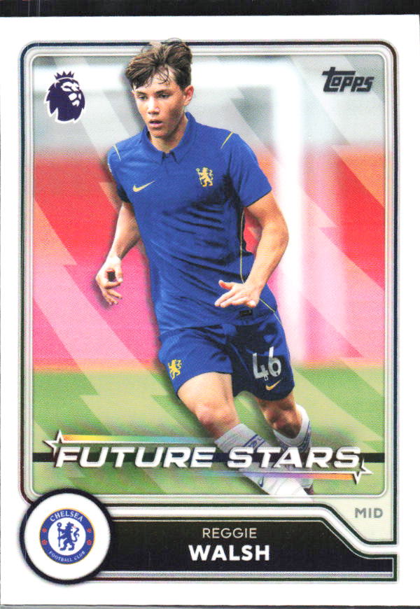 2026-27 Topps Premier League Future Stars #7 Reggie Walsh – framsida