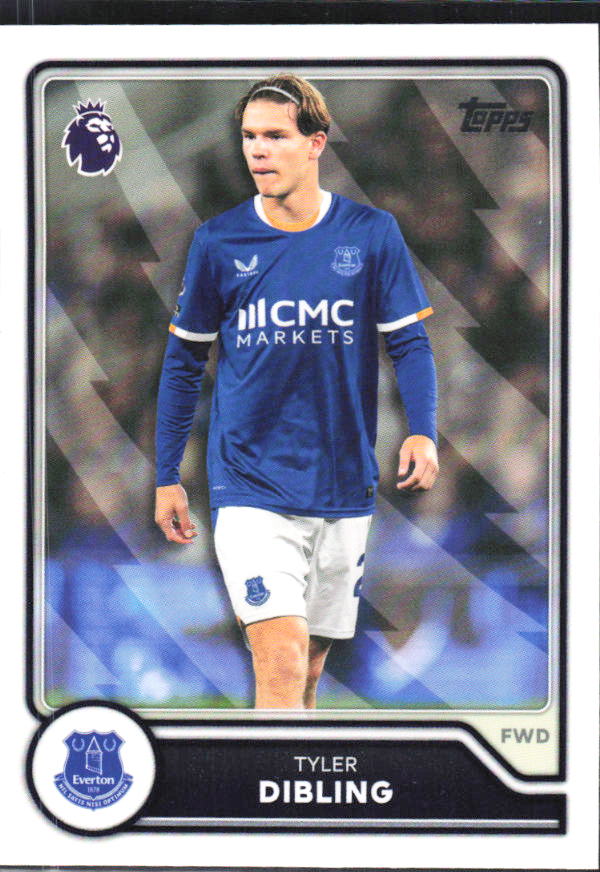 2026-27 Topps Premier League #128 Tyler Dibling – framsida