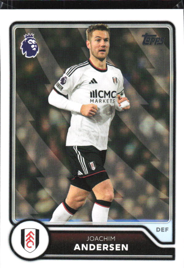 2026-27 Topps Premier League #134 Joachim Andersen – framsida