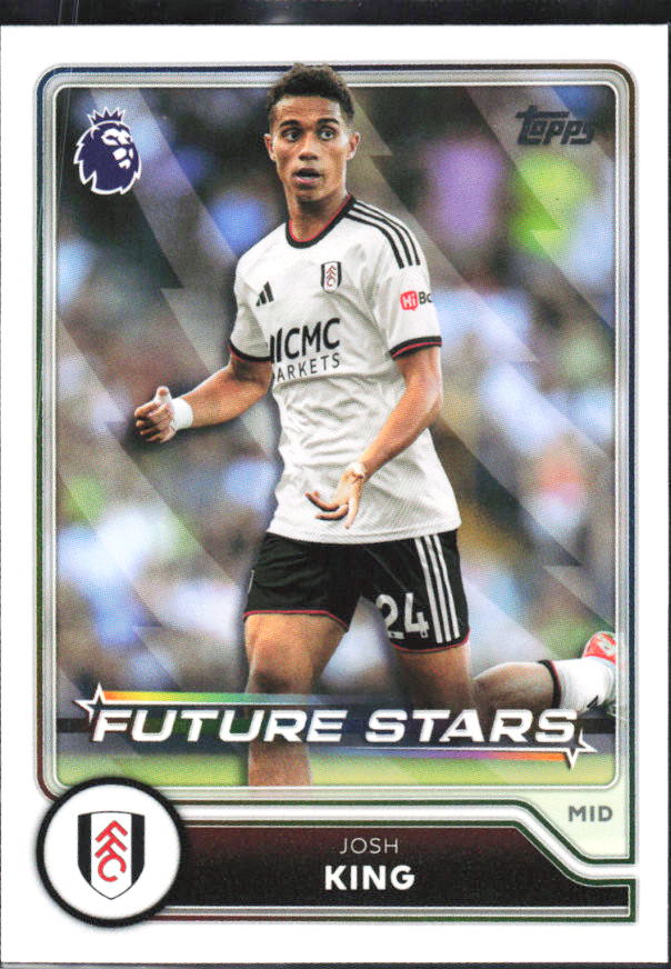 2026-27 Topps Premier League Future Stars #12 Josh King – framsida