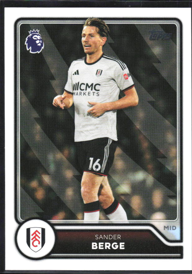2026-27 Topps Premier League #139 Sander Berge – framsida