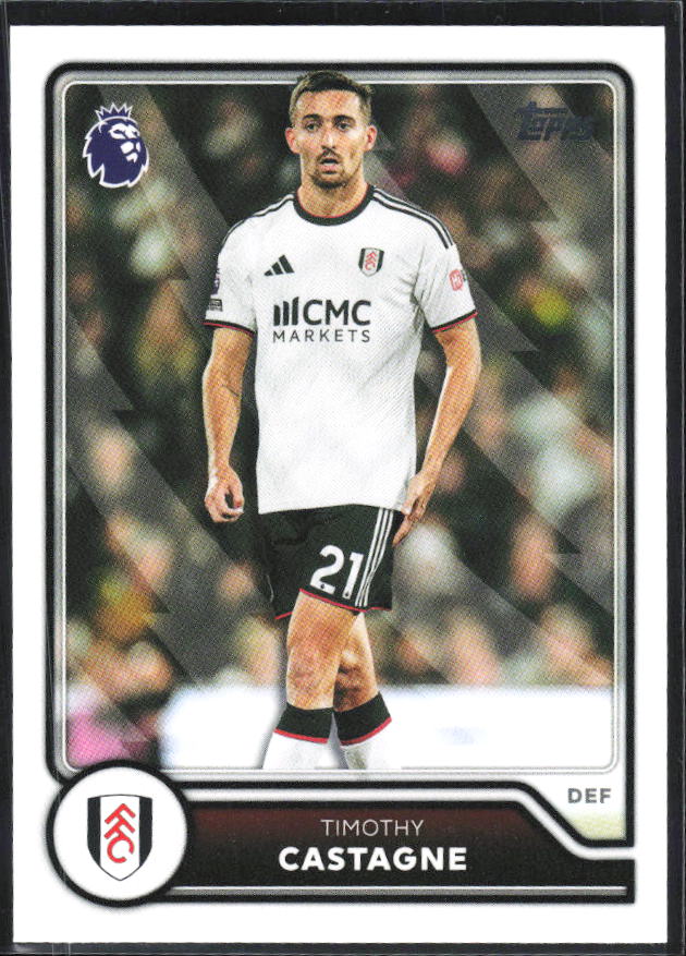 2026-27 Topps Premier League #137 Timothy Castagne – framsida