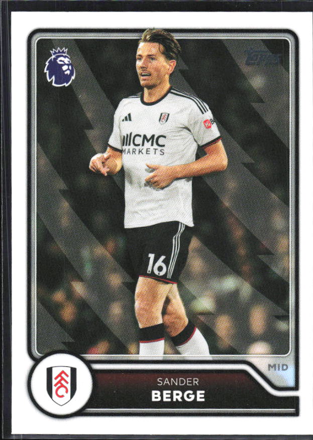 2026-27 Topps Premier League #139 Sander Berge – framsida