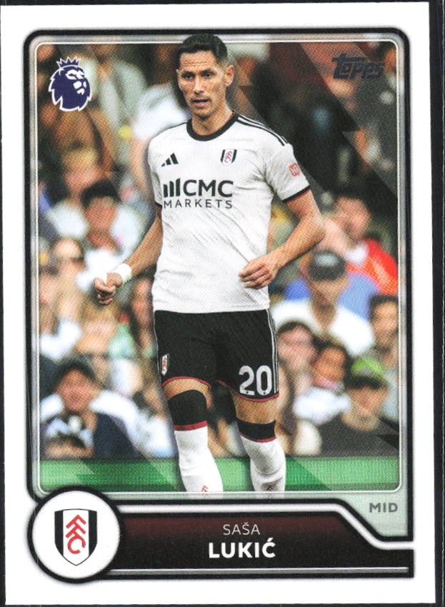2026-27 Topps Premier League #138 Saša Lukić – framsida