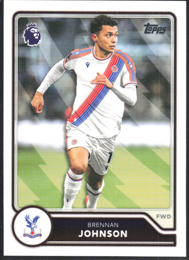 2026-27 Topps Premier League #114 Brennan Johnson – framsida