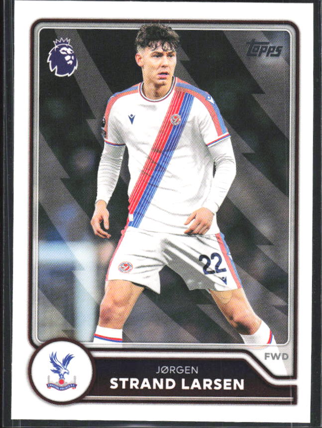 2026-27 Topps Premier League #117 Jørgen Strand Larsen – framsida