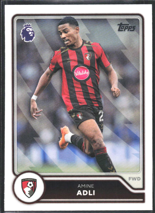 2026-27 Topps Premier League #58 Amine Adli – framsida