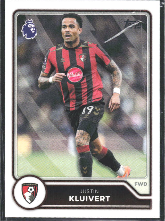 2026-27 Topps Premier League #60 Justin Kluivert – framsida