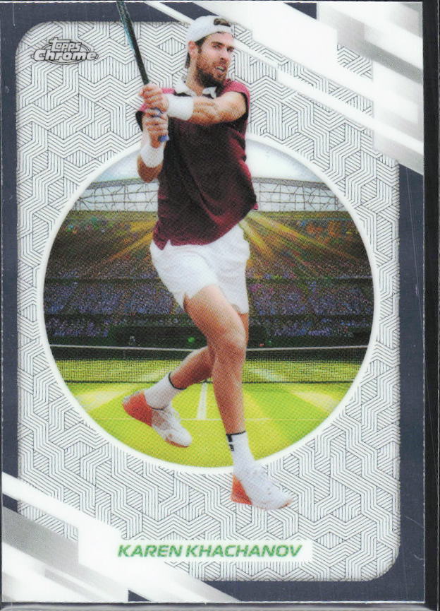 2026 Topps Chrome Tennis #31 Karen Khachanov – framsida