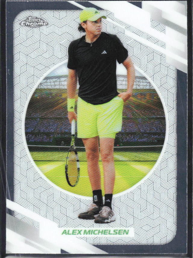2026 Topps Chrome Tennis #61 Alex Michelsen – framsida