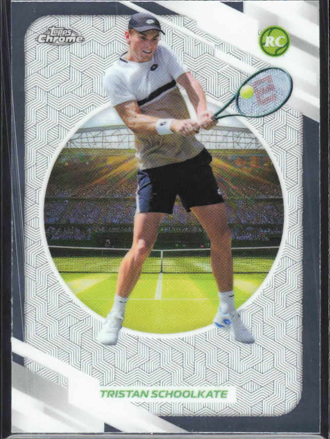 2026 Topps Chrome Tennis #68 Tristan Schoolkate – framsida