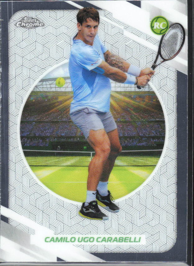 2026 Topps Chrome Tennis #16 Camilo Ugo Carabelli – framsida