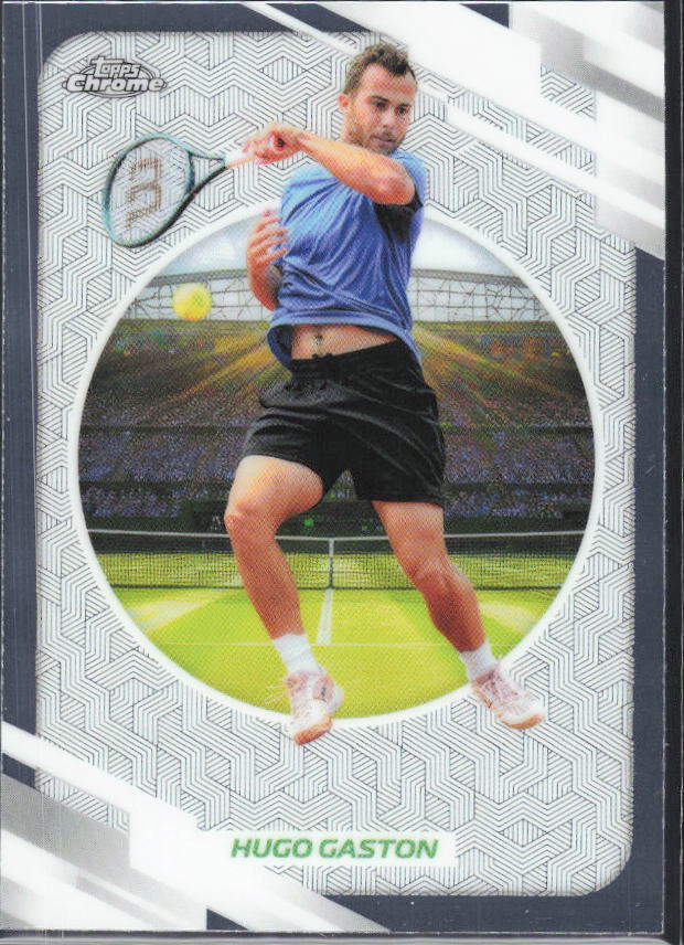 2026 Topps Chrome Tennis #123 Hugo Gaston – framsida