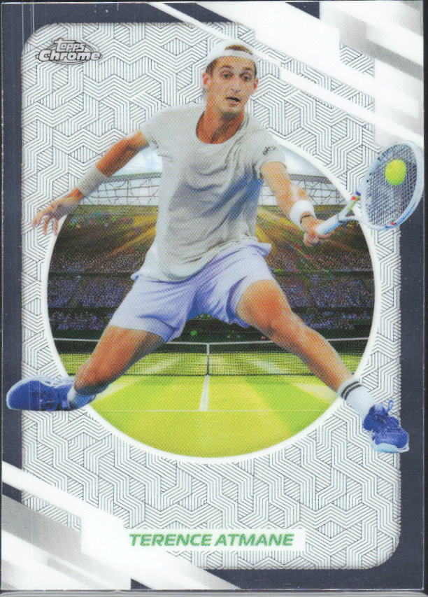 2026 Topps Chrome Tennis #86 Terence Atmane – framsida
