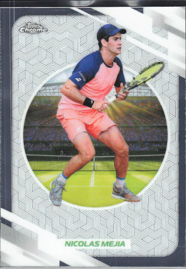 2026 Topps Chrome Tennis #187 Nicolas Mejia – framsida