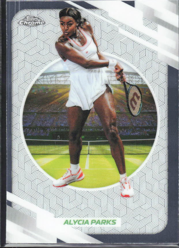 2026 Topps Chrome Tennis #88 Alycia Parks – framsida