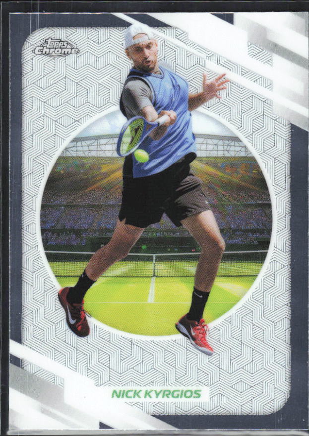 2026 Topps Chrome Tennis #139 Nick Kyrgios – framsida