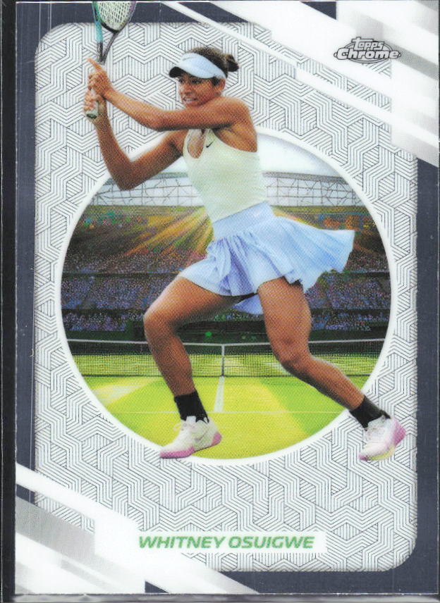 2026 Topps Chrome Tennis #136 Whitney Osuigwe – framsida