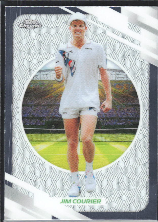 2026 Topps Chrome Tennis #144 Jim Courier – framsida