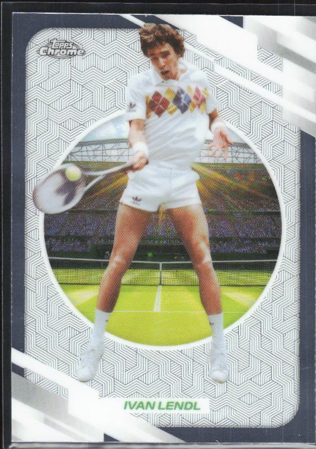 2026 Topps Chrome Tennis #169 Ivan Lendl – framsida