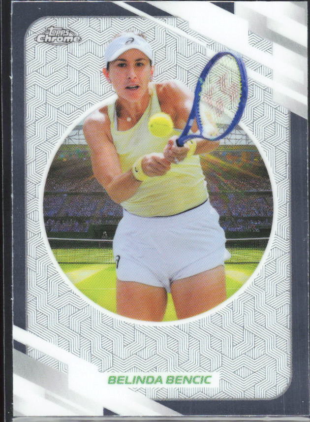 2026 Topps Chrome Tennis #120 Belinda Bencic – framsida
