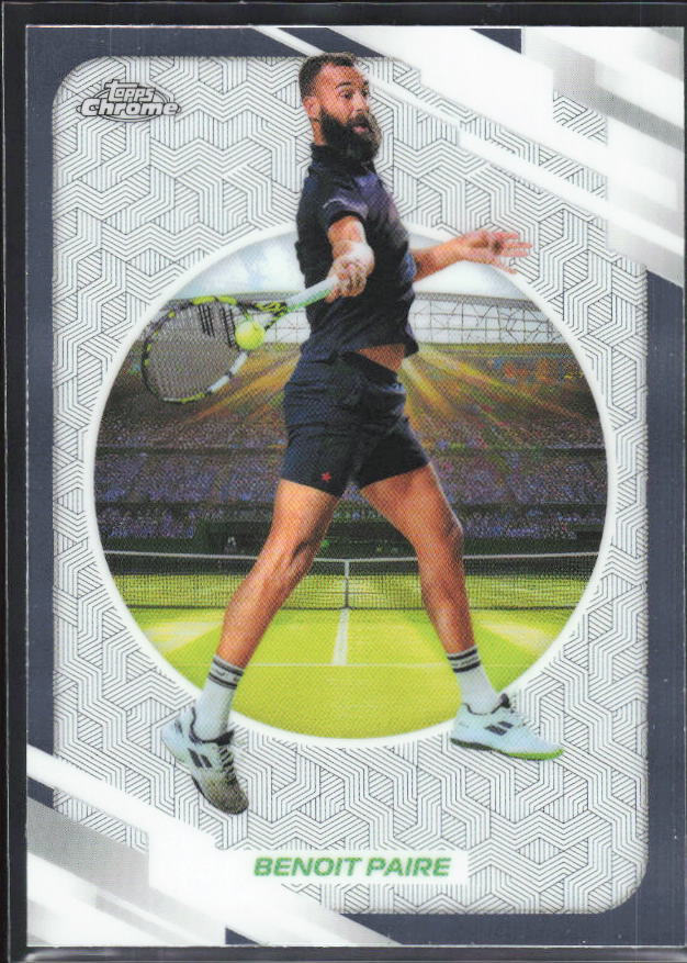 2026 Topps Chrome Tennis #178 Benoît Paire – framsida