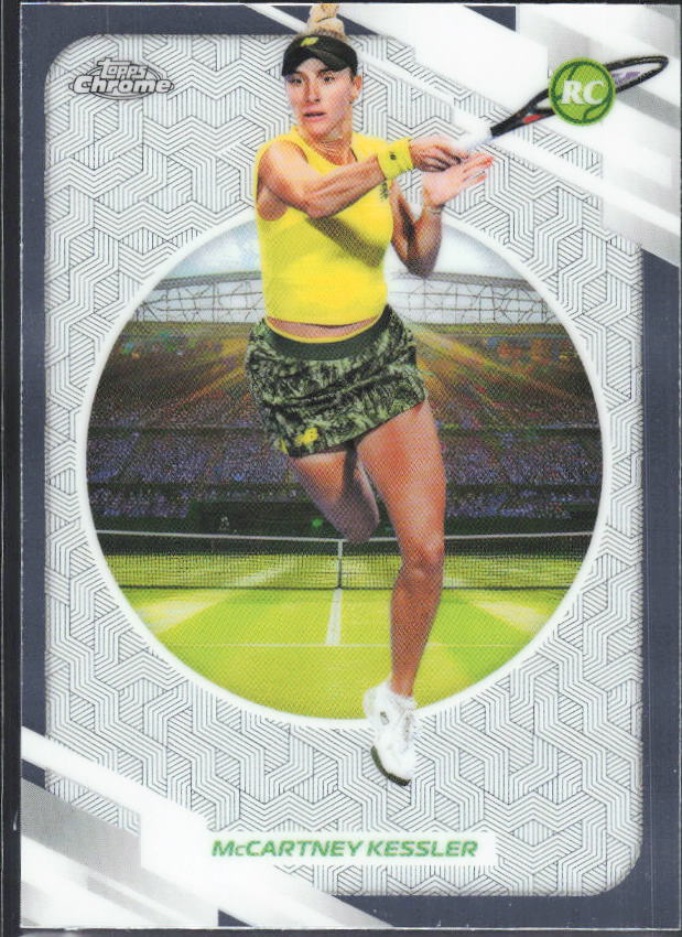 2026 Topps Chrome Tennis #87 McCartney Kessler – framsida