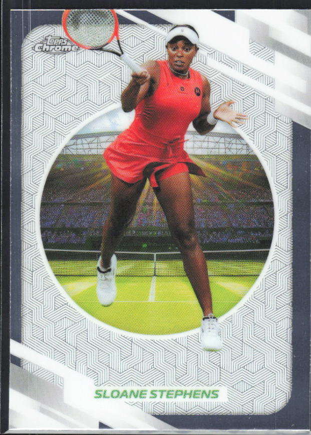 2026 Topps Chrome Tennis #186 Sloane Stephens – framsida