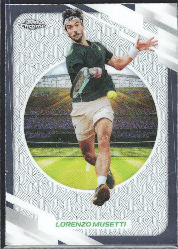 2026 Topps Chrome Tennis #70 Lorenzo Musetti – framsida