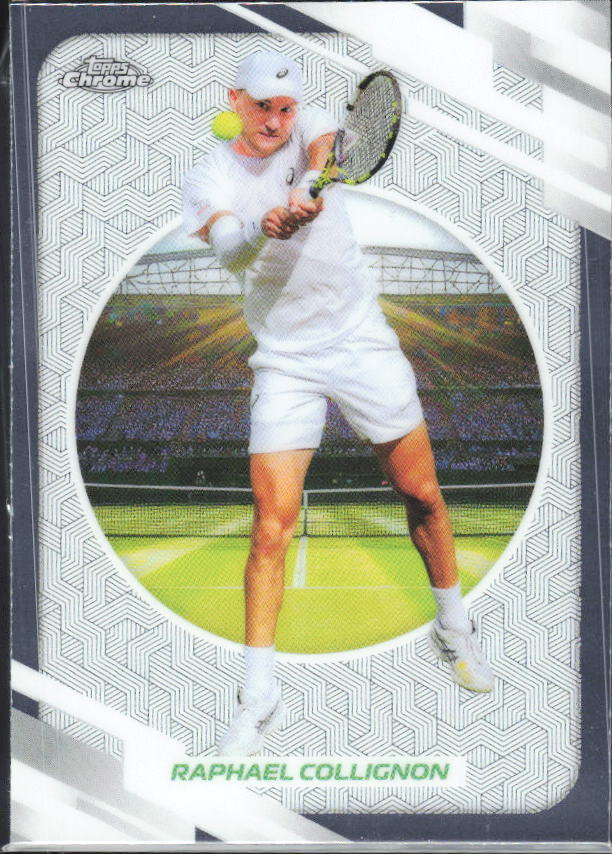 2026 Topps Chrome Tennis #76 Raphael Collignon – framsida