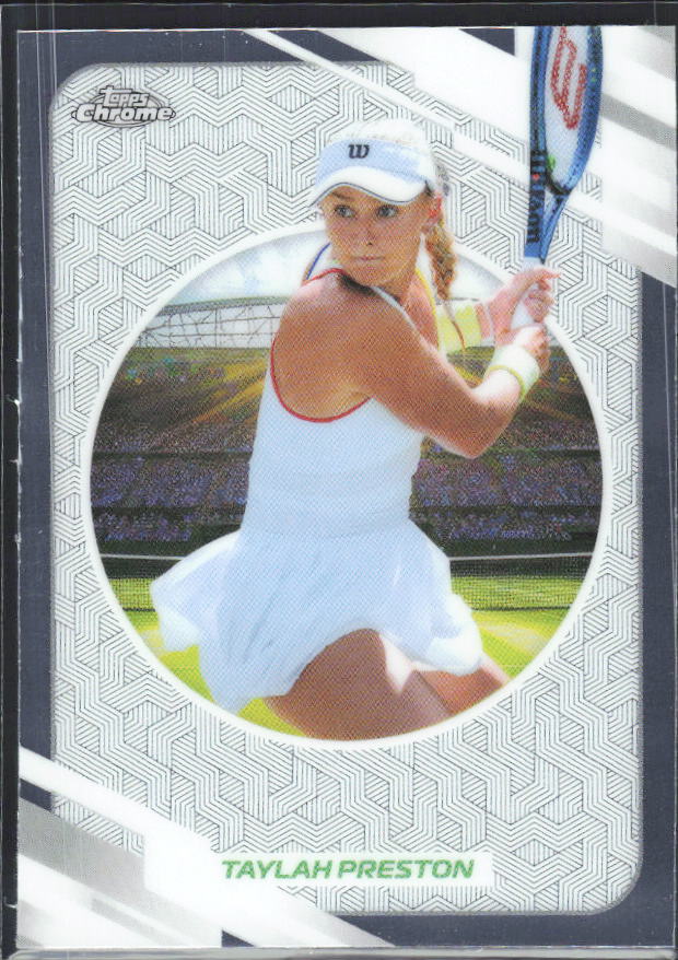 2026 Topps Chrome Tennis #192 Taylah Preston – framsida