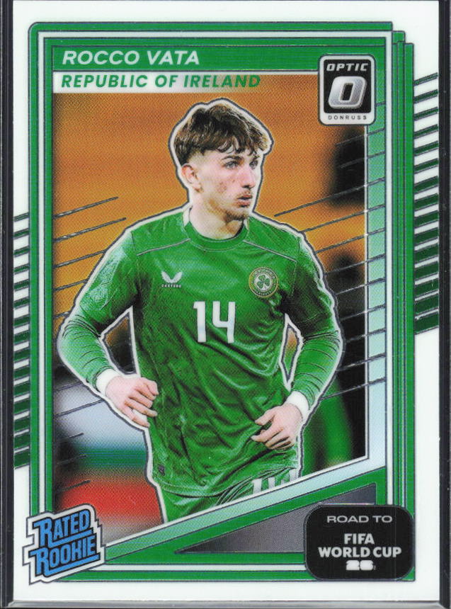 2025-26 Donruss Road to FIFA World Cup Optic #230 Rocco Vata – framsida