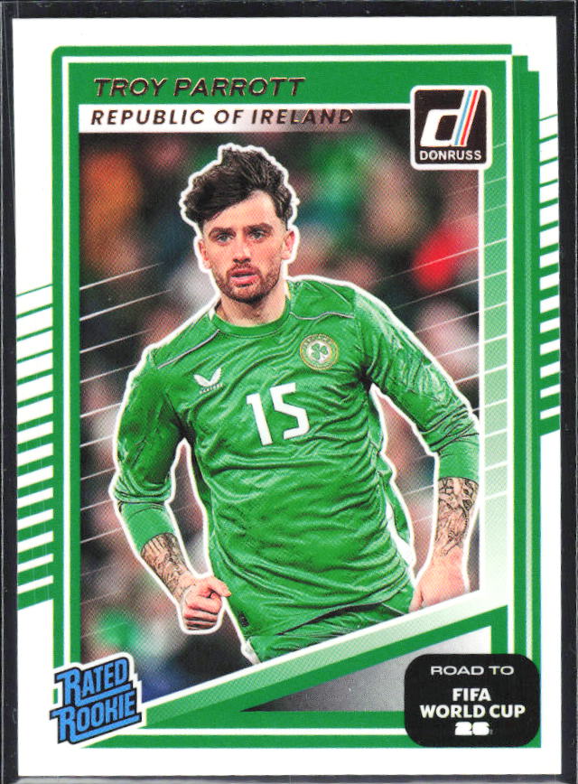 2025-26 Donruss Road to FIFA World Cup #231 Troy Parrott – framsida