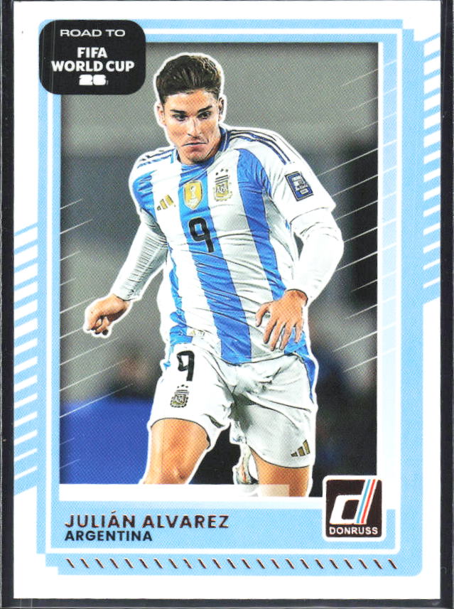 2025-26 Donruss Road to FIFA World Cup #157 Julian Alvarez – framsida