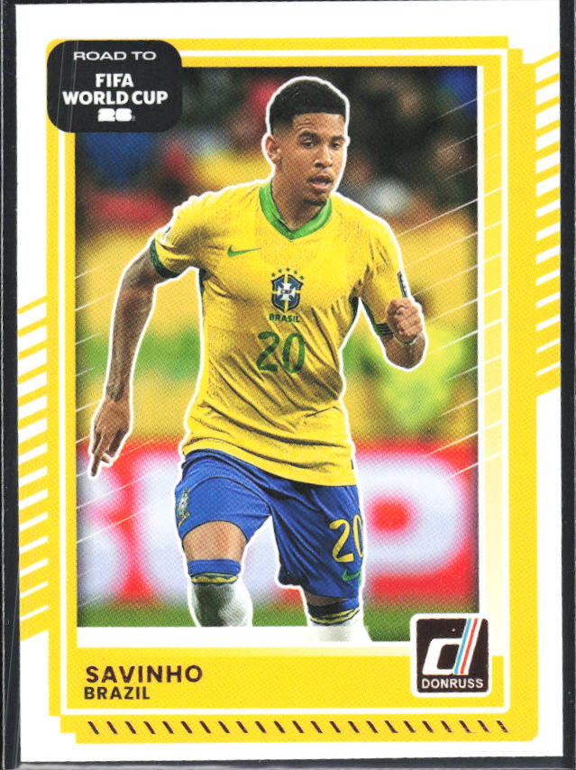 2025-26 Donruss Road to FIFA World Cup #186 Savinho – framsida