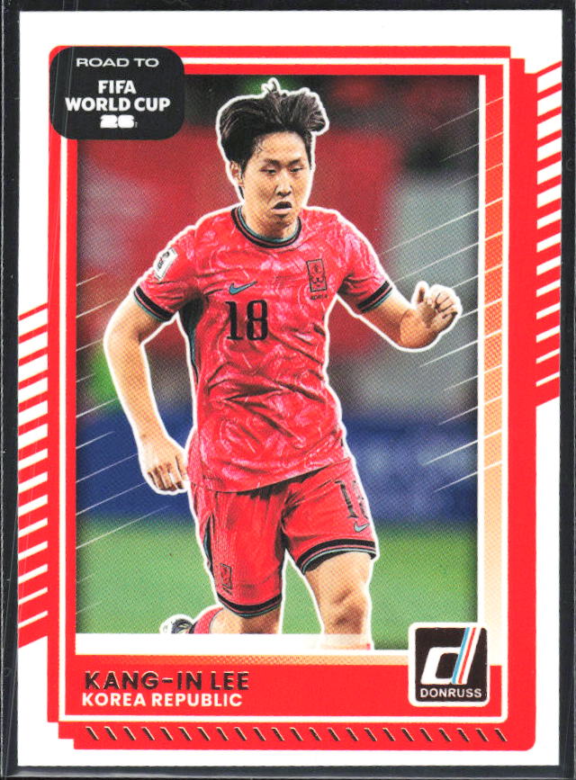 2025-26 Donruss Road to FIFA World Cup #104 Kang-in Lee – framsida