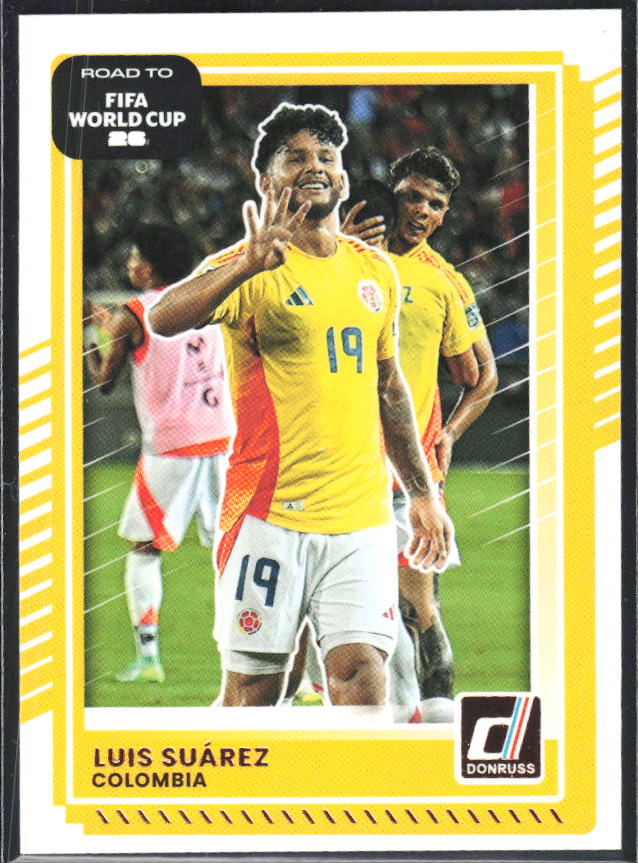 2025-26 Donruss Road to FIFA World Cup #122 Luis Suarez – framsida