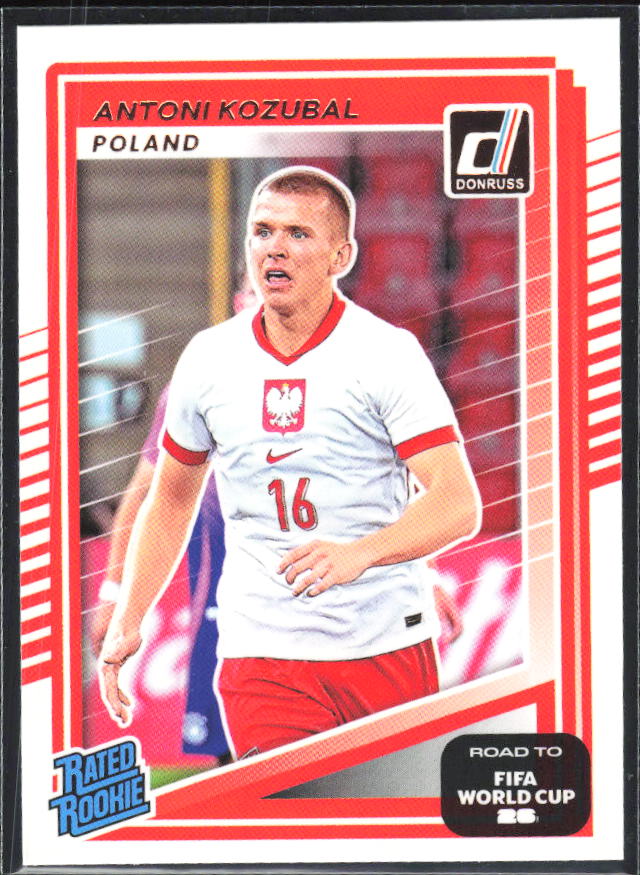 2025-26 Donruss Road to FIFA World Cup #227 Antoni Kozubal – framsida