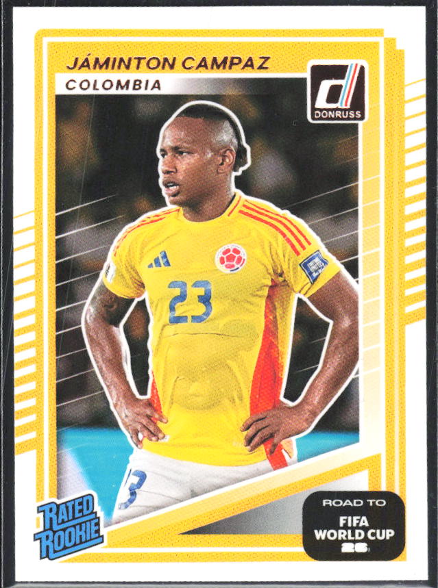2025-26 Donruss Road to FIFA World Cup #203 Jaminton Campaz – framsida