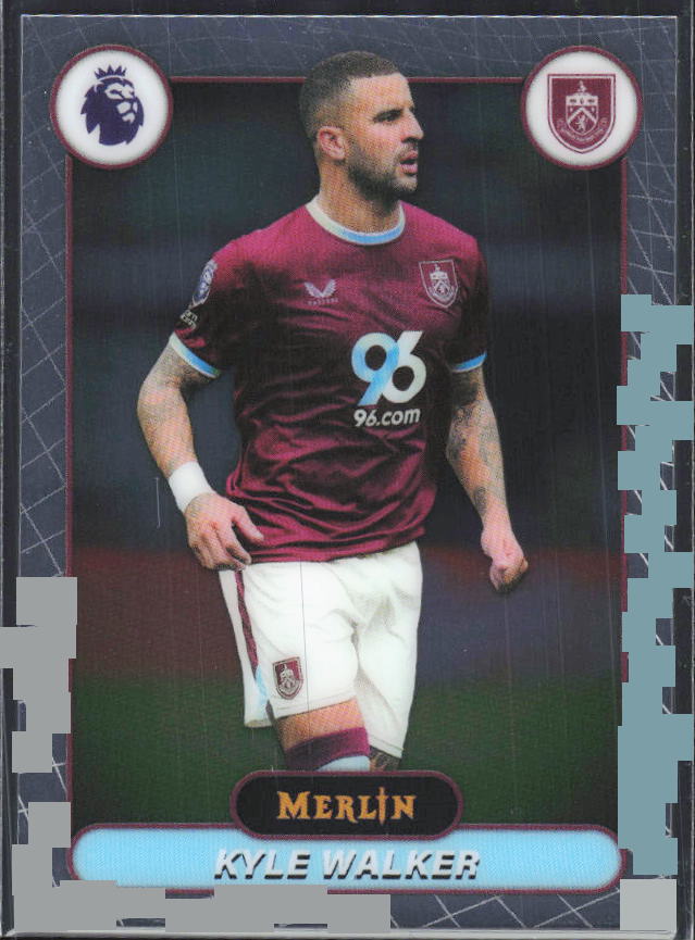 2026 Topps Merlin Premier League #53 Kyle Walker – framsida