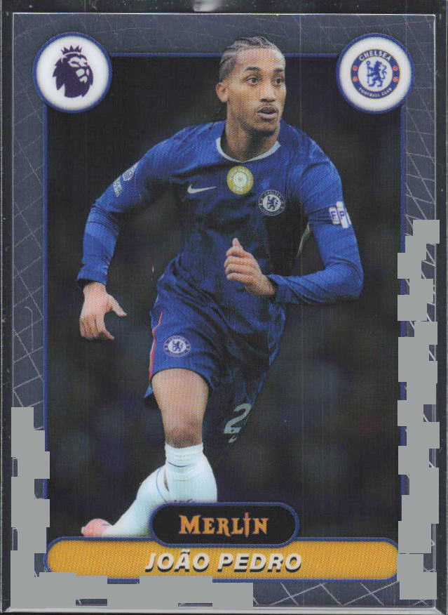 2026 Topps Merlin Premier League #65 João Pedro – framsida
