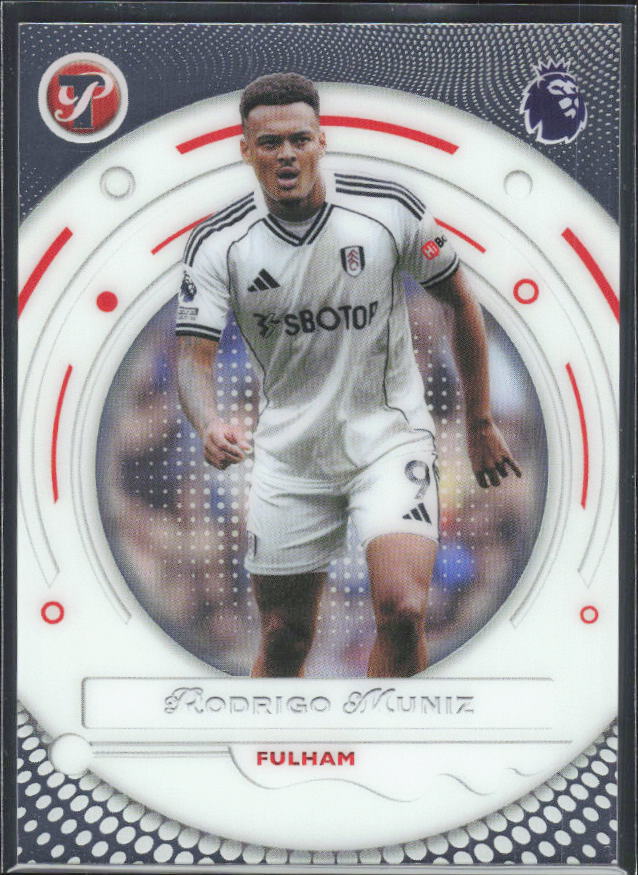 2025-26 Topps Pristine Premier League #95 Rodrigo Muniz – framsida