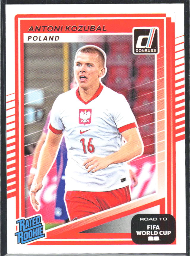 2025-26 Donruss Road to FIFA World Cup #227 Antoni Kozubal – framsida