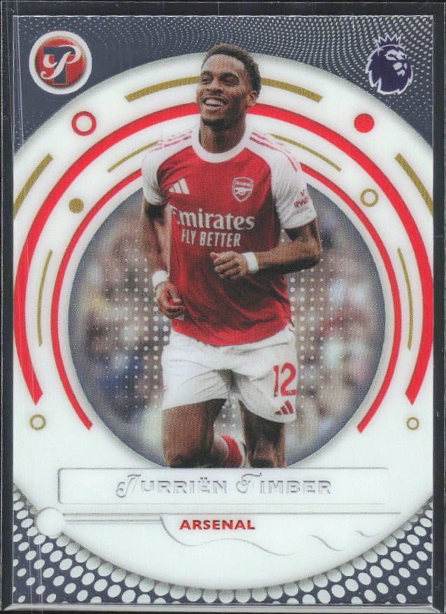 2025-26 Topps Pristine Premier League #20 Jurriën Timber – framsida