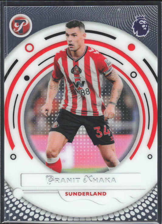 2025-26 Topps Pristine Premier League #165 Granit Xhaka – framsida