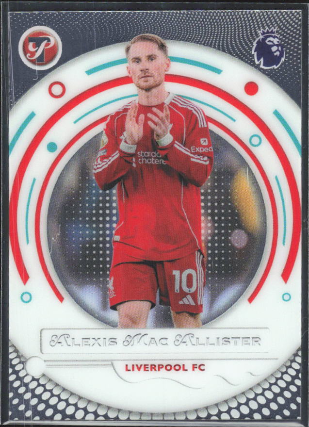 2025-26 Topps Pristine Premier League #115 Alexis Mac Allister – framsida