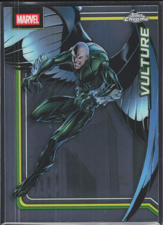 2026 Topps Chrome Marvel Comics #192 Vulture – framsida