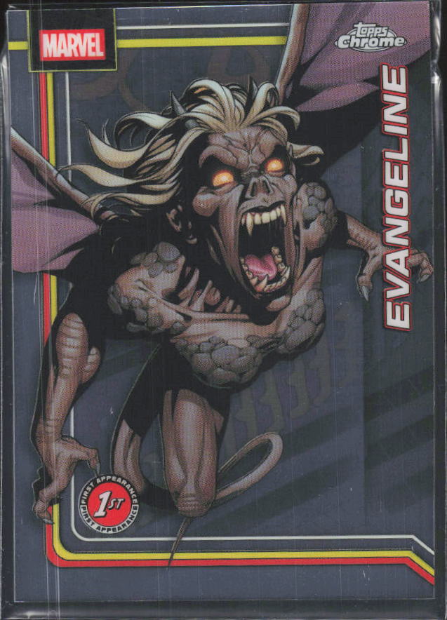 2026 Topps Chrome Marvel Comics #117 Evangeline Whedon – framsida