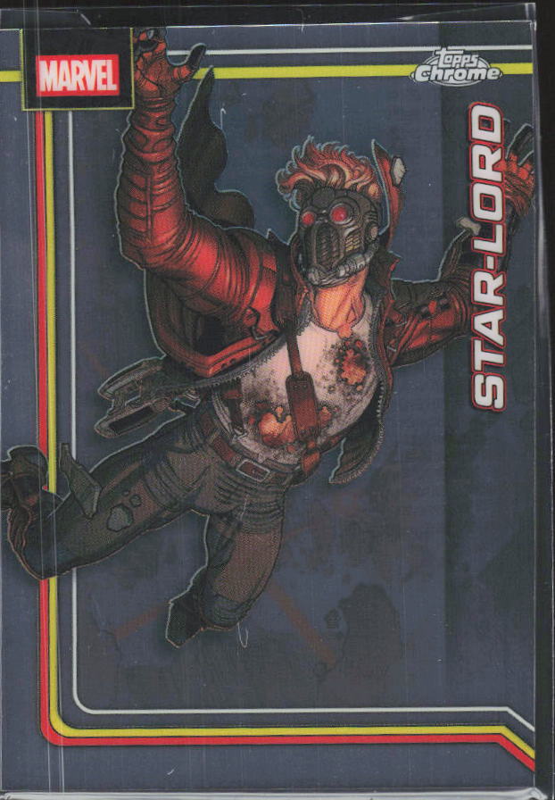 2026 Topps Chrome Marvel Comics #168 Star-Lord – framsida